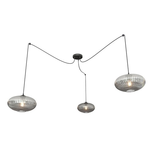 Origo 3 Sort/Grafit pendellampe - Ø30 cm, E27, 230V, uden lyskilde
