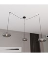 Origo 3 Sort/Grafit pendellampe - Ø30 cm, E27, 230V, uden lyskilde