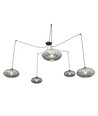 Origo 5 Sort/Grafit pendellampe - Ø30 cm, E27, 230V, uden lyskilde