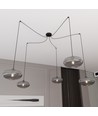 Origo 5 Sort/Grafit pendellampe - Ø30 cm, E27, 230V, uden lyskilde