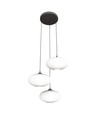 Coco 3 Sort Prem Opal pendellampe - Ø30 cm, E27, 230V, uden lyskilde