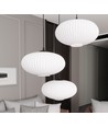 Coco 3 Sort Prem Opal pendellampe - Ø30 cm, E27, 230V, uden lyskilde