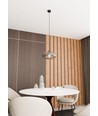 Coco 1 Sort/Grafit pendellampe - Ø30 cm, E27, 230V, uden lyskilde