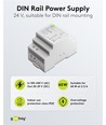 24V 60W DIN skinne strømforsyning - 24V DC, 2,5A