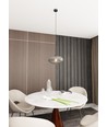Coco 1 Sort/Grafit pendellampe - Ø30 cm, E27, 230V, uden lyskilde