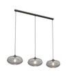 Coco 3 Sort/Grafit pendellampe - Ø30 cm, E27, 230V, uden lyskilde