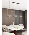 Coco 3 Sort/Grafit pendellampe - Ø30 cm, E27, 230V, uden lyskilde