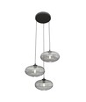 Coco 3 Sort Prem Grafit pendellampe - Ø30 cm, E27, 230V, uden lyskilde