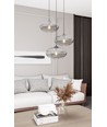 Coco 3 Sort Prem Grafit pendellampe - Ø30 cm, E27, 230V, uden lyskilde