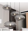 Coco 4 Sort Prem Grafit pendellampe - Ø30 cm, E27, 230V, uden lyskilde