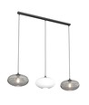 Coco 3 Sort Mix pendellampe - Ø30 cm, E27, 230V, uden lyskilde