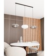 Coco 3 Sort Mix pendellampe - Ø30 cm, E27, 230V, uden lyskilde