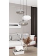 Coco 3 Sort Prem Mix pendellampe - Ø30 cm, E27, 230V, uden lyskilde