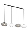 Coco 4 Sort Mix pendellampe - Ø30 cm, E27, 230V, uden lyskilde