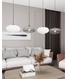 Coco 4 Sort Mix pendellampe - Ø30 cm, E27, 230V, uden lyskilde