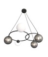 Libra 5 Sort Mix pendellampe - Ø15 cm, E14, 230V, uden lyskilde