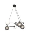 Libra 5 Sort Mix pendellampe - Ø15 cm, E14, 230V, uden lyskilde