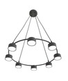 Starlit 8 Sort pendellampe - GX53, 230V, uden lyskilde