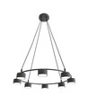 Starlit 8 Sort pendellampe - GX53, 230V, uden lyskilde