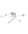 Halo 6 Hvid loftslampe - GX53, 230V, uden lyskilde