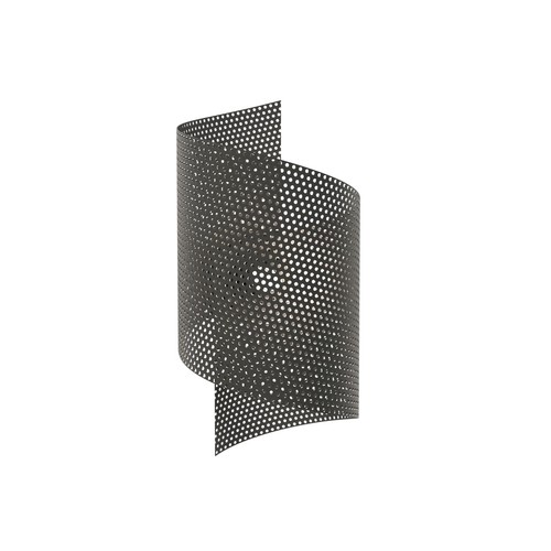 Spiral Sort væglampe - G9, 230V, uden lyskilde