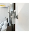 Spiral Krom væglampe - G9, 230V, uden lyskilde