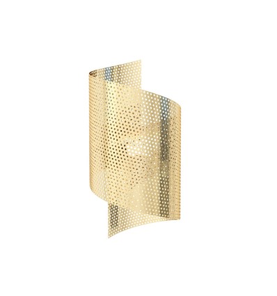 Spiral Guld væglampe - G9, 230V, uden lyskilde