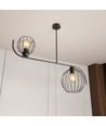 Echo 2 Sort lysekrone - E27, 230V, uden lyskilde