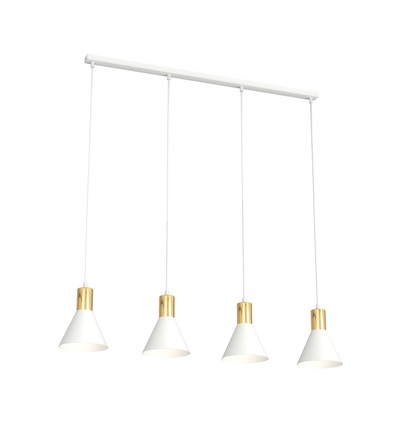 Rosa 4 Hvid pendellampe - Ø16 cm, E27, 230V, uden lyskilde