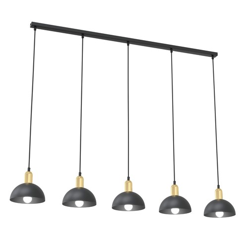 Moto 5 Sort pendellampe - Ø18 cm, E14, 230V, uden lyskilde
