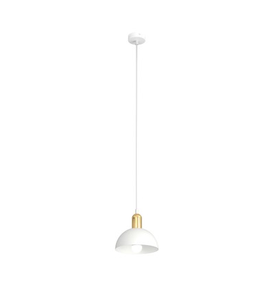 Moto 1 Hvid pendellampe - Ø18 cm, E14, 230V, uden lyskilde
