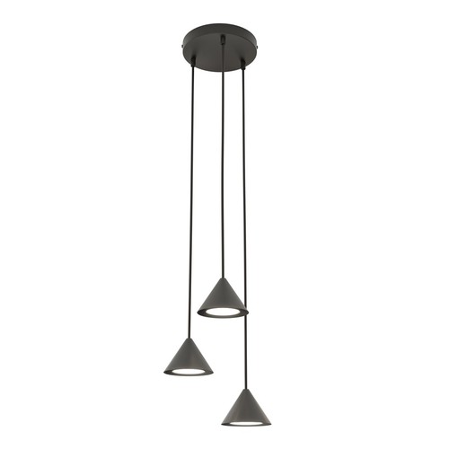 Elit 3 Premium Sort pendellampe - GX53, 230V, uden lyskilde