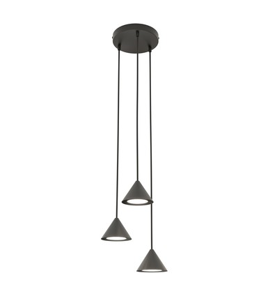 Elit 3 Premium Sort pendellampe - GX53, 230V, uden lyskilde