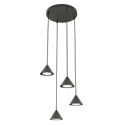 Elit 4 Premium Sort pendellampe - GX53, 230V, uden lyskilde