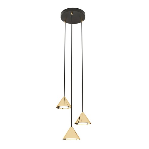 Elit 3 Premium Guld pendellampe - GX53, 230V, uden lyskilde