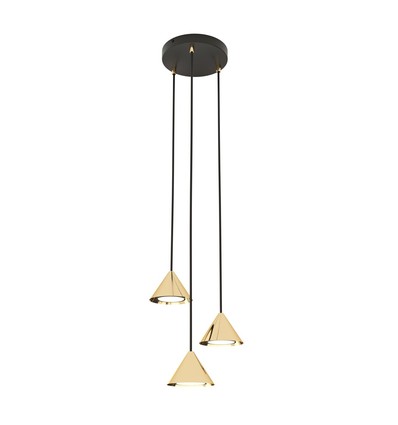 Elit 3 Premium Guld pendellampe - GX53, 230V, uden lyskilde