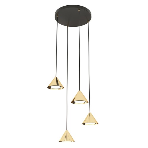Elit 4 Premium Guld pendellampe - GX53, 230V, uden lyskilde