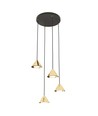 Elit 4 Premium Guld pendellampe - GX53, 230V, uden lyskilde