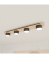 Diaz 4 Sort/Wood loftslampe - GX53, 230V, uden lyskilde