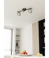 Opus 2 Sort/Grafit loftslampe - Ø15 cm, E14, 230V, uden lyskilde