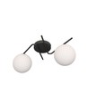 Vespa 2 Sort/Opal loftslampe - Ø15 cm, E14, 230V, uden lyskilde