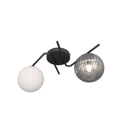 Vespa 2 Sort Mix loftslampe - Ø15 cm, E14, 230V, uden lyskilde