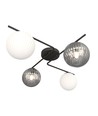 Vespa 4 Sort Mix loftslampe - Ø15 cm, E14, 230V, uden lyskilde