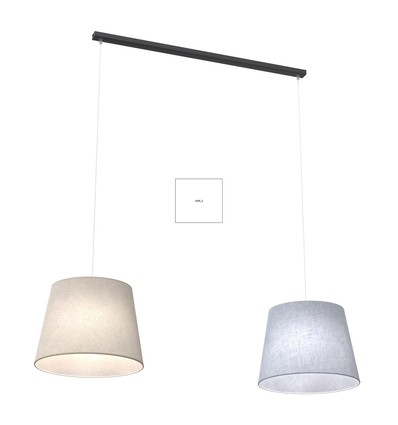 Epoca 2 Mix pendellampe - Ø38 cm, E27, 230V, uden lyskilde