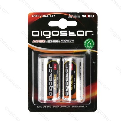 Restsalg: 2 stk. Aigostar  LR14C Batteri, 1,5V