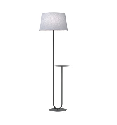Hotel LP1 Grå gulvlampe - Ø44 cm, E27, 230V, uden lyskilde