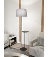 Hotel LP1 Grå gulvlampe - Ø44 cm, E27, 230V, uden lyskilde