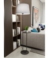Hotel LP1 Grå gulvlampe - Ø44 cm, E27, 230V, uden lyskilde