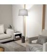 Pearl LP1 Grå gulvlampe - Ø44 cm, E27, 230V, uden lyskilde