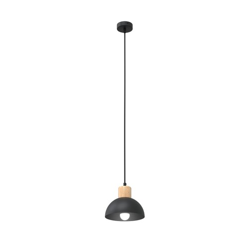 Seco 1 Sort loftslampe - Ø18 cm, E27, 230V, uden lyskilde